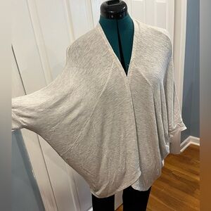 Sen heather grey batwing cover-up